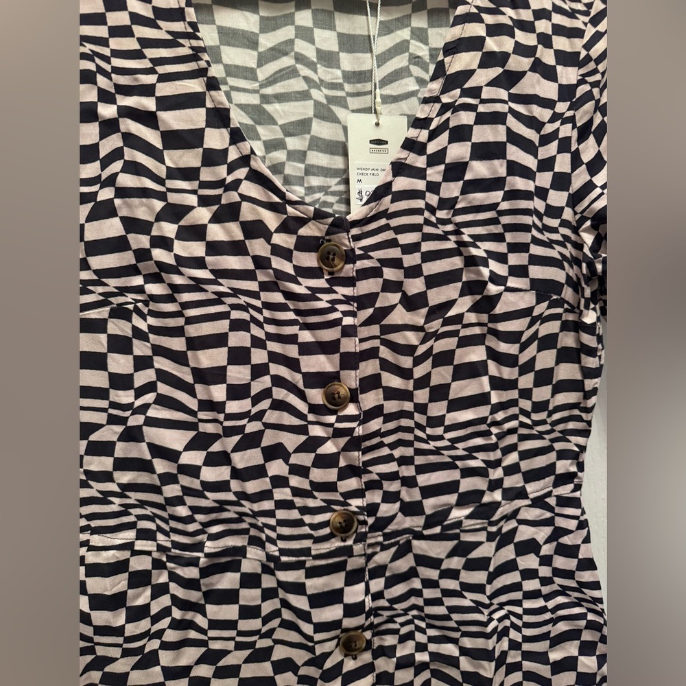 Rusty Button Up Dress - Picture 2 of 3